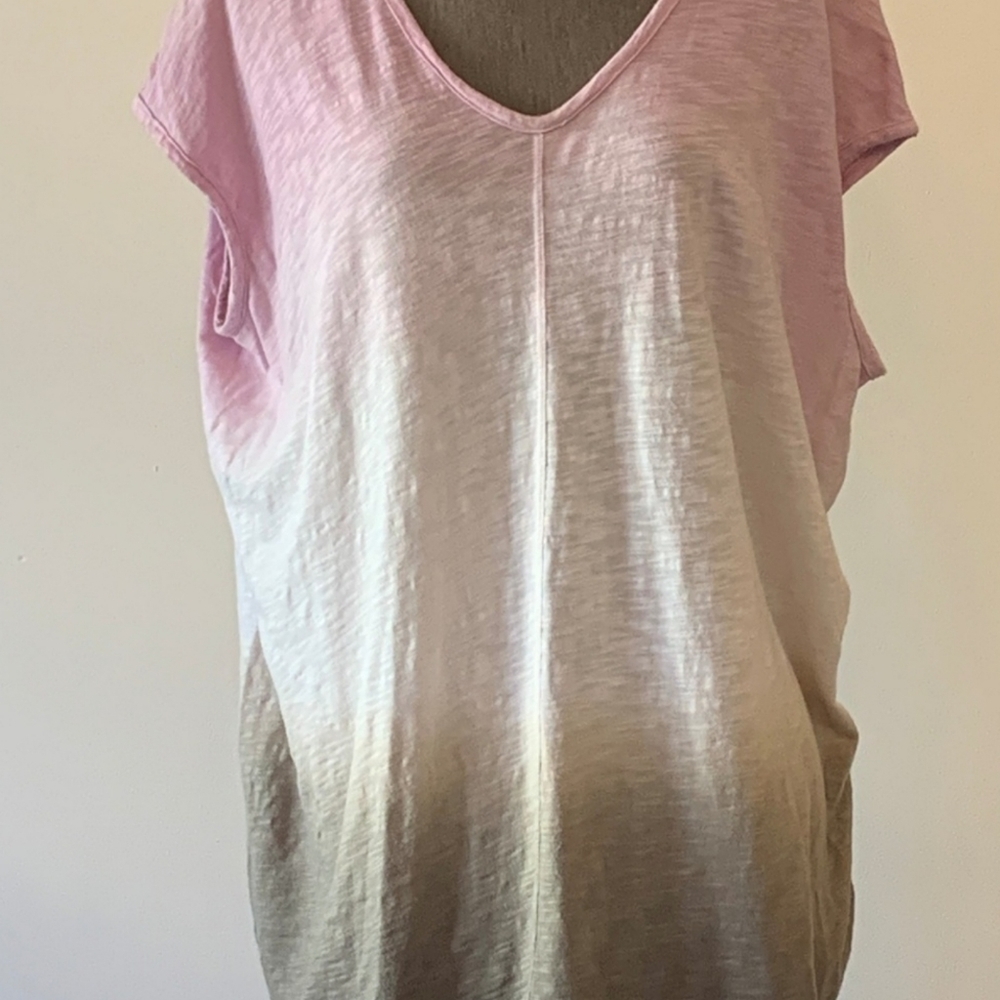 Anthropologie Dipped Kiri Tee